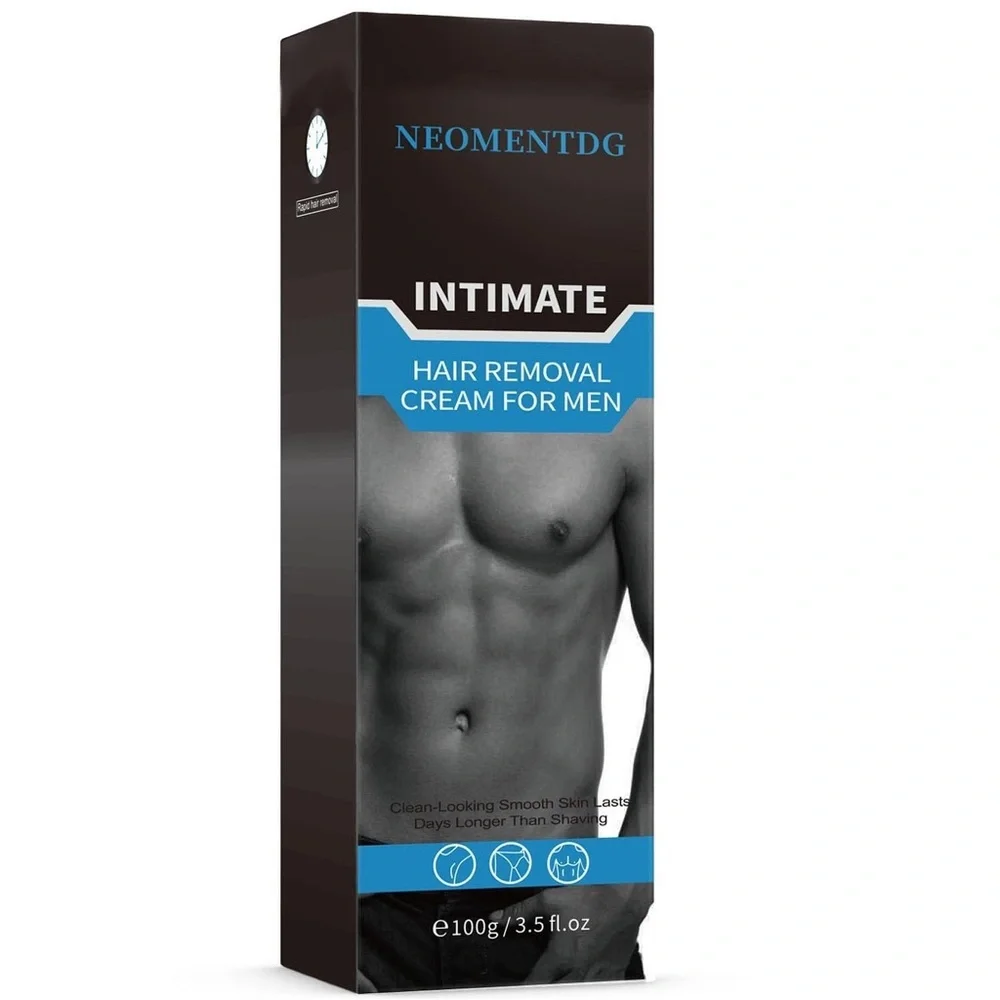 Neomentdg Painless Depilatory for Intimate/Private Areas Hair Removal Men